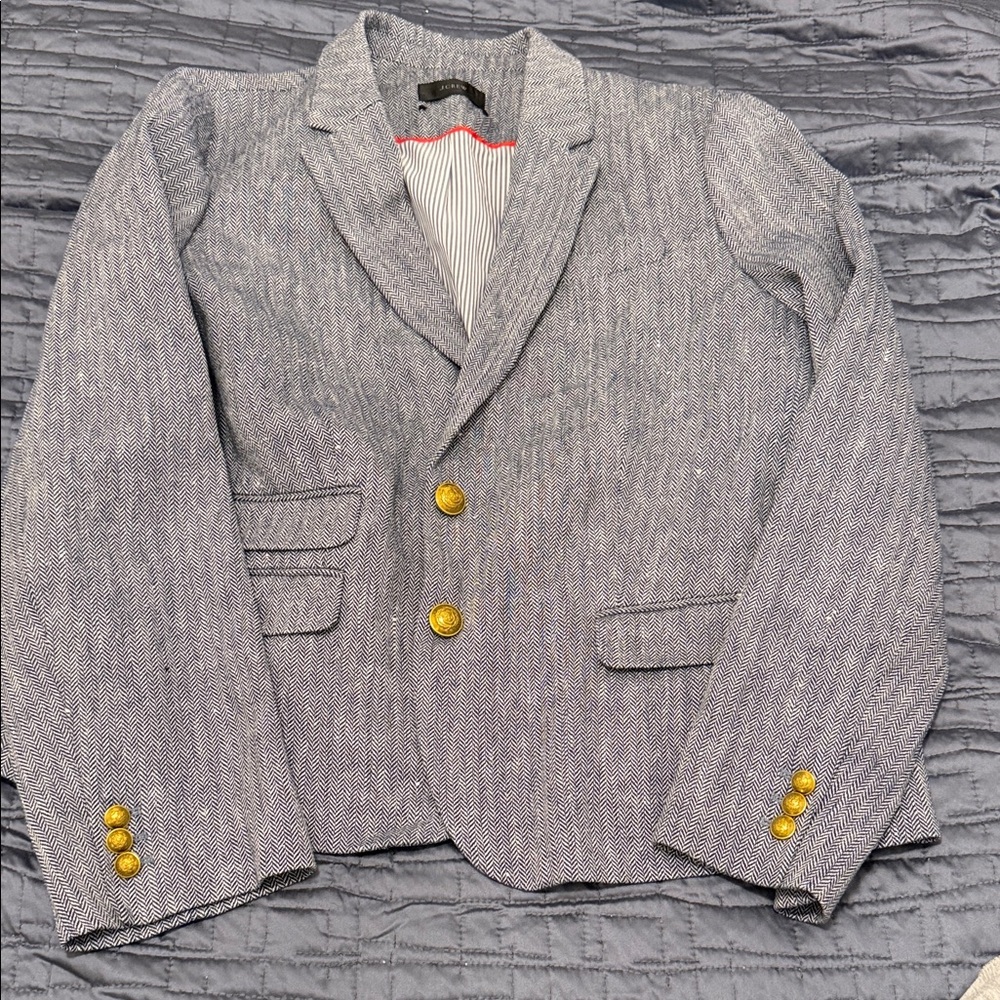 J. Crew Blazer with Gold Buttons